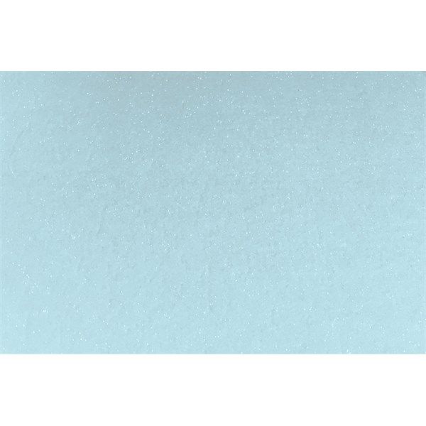 Feltro 3mm Glitter Celeste 50x70