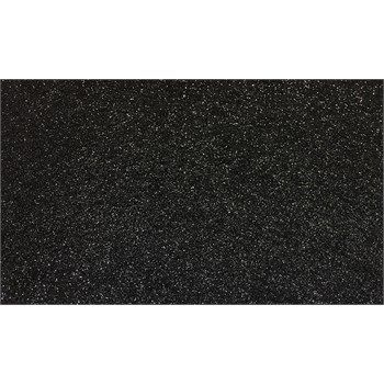 Feltro 3mm Glitter Nero 50x70