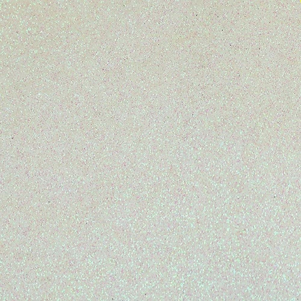 Feltro Stardust Glitter Bianco Iridescente termoformabile 50x50