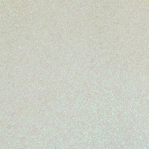 Feltro Stardust Glitter Bianco Iridescente termoformabile 50x50