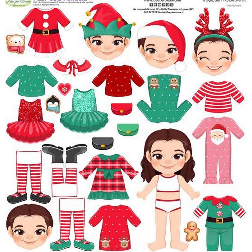 Feltro stampato Folletta