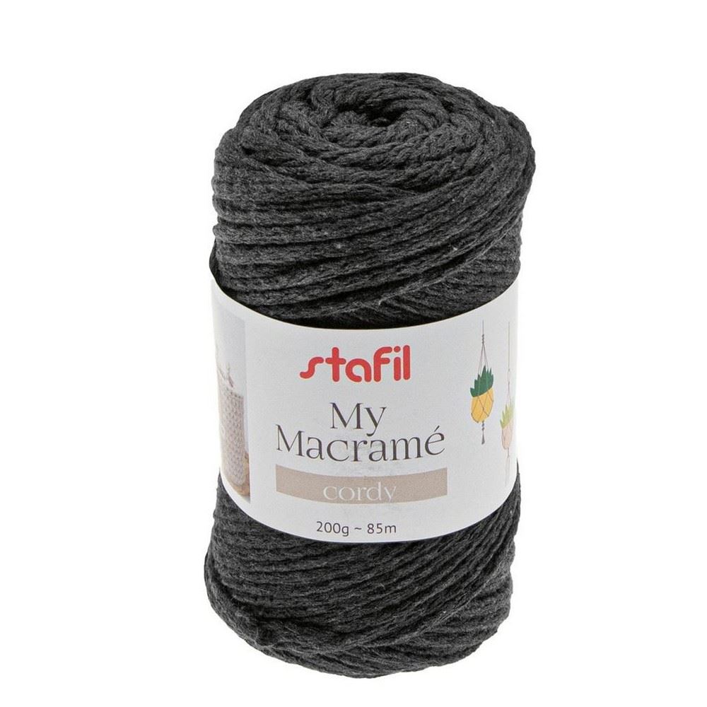 Filato Macramè Cordy Antracite