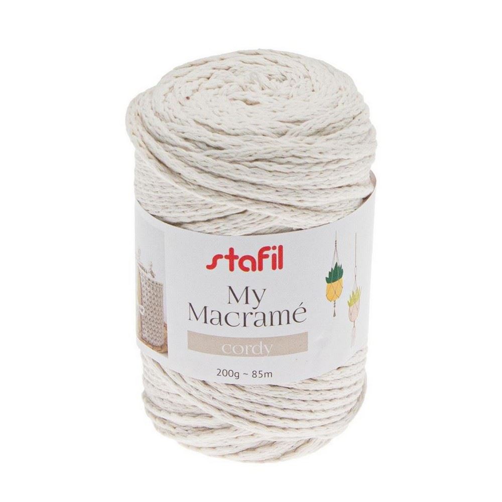 Filato Macramè Cordy Crema
