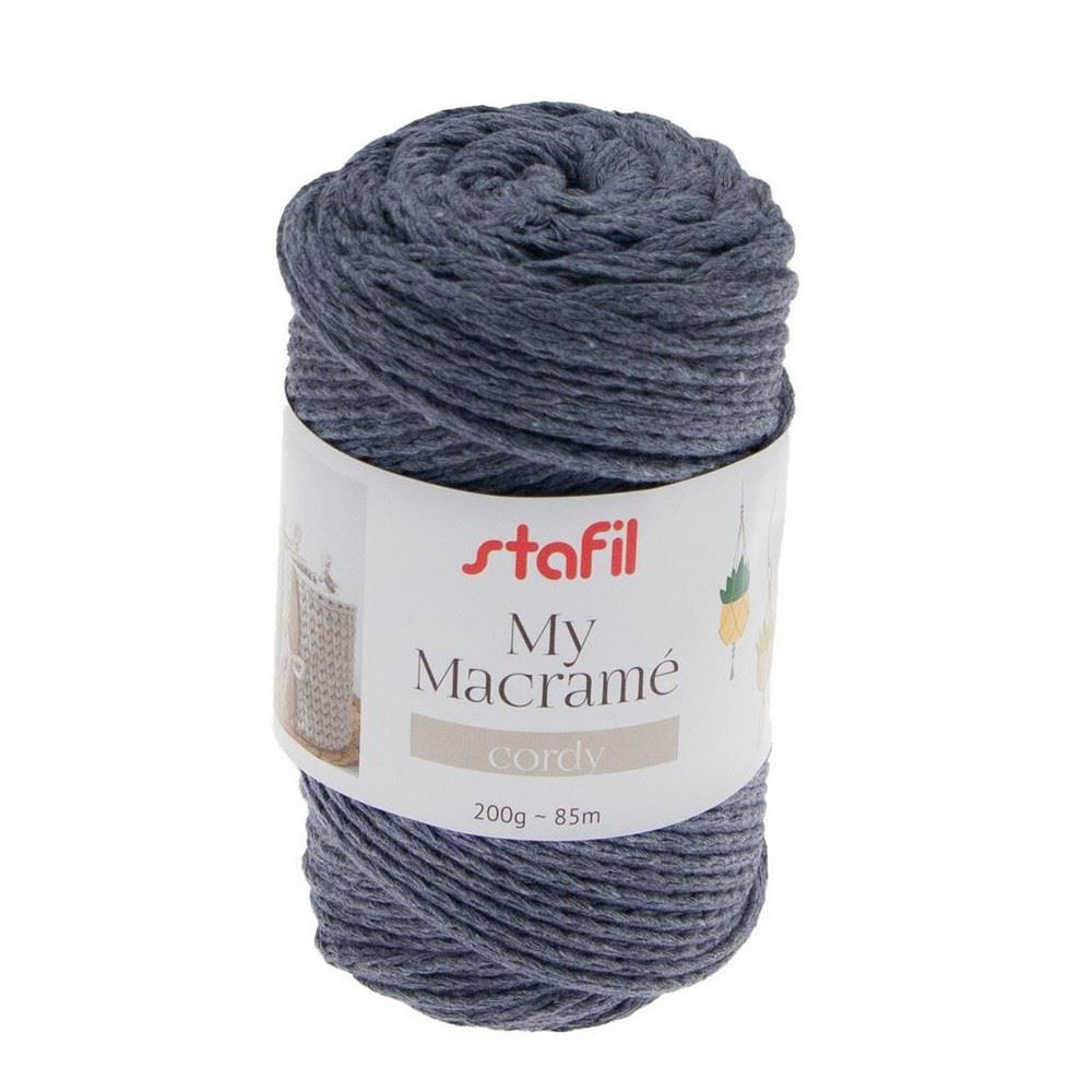 Filato Macramè Cordy Indaco