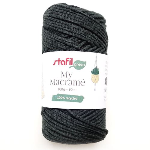 Filato Macramè Verde Foresta