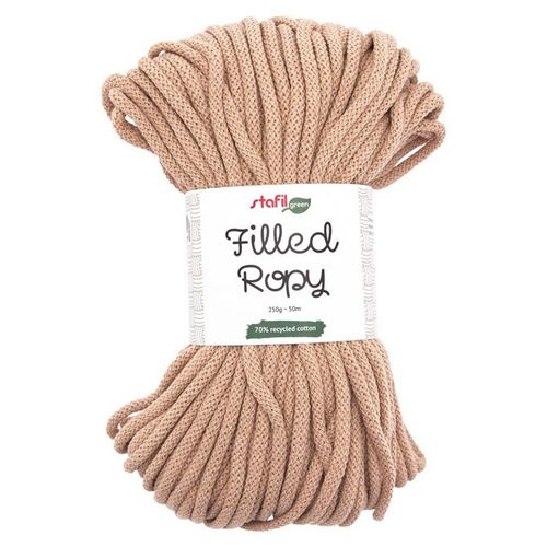 Filled Ropy Beige cordino macramè