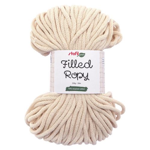 Filled Ropy Crema cordino macramè