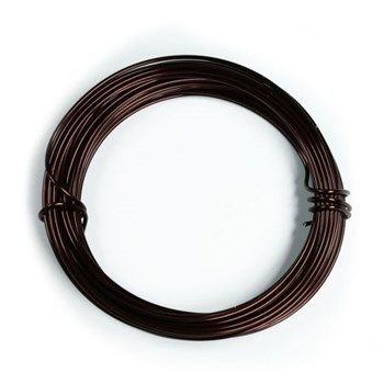 Filo Alluminio Animato Marrone Scuro