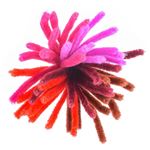 Filo armato in ciniglia Rosso