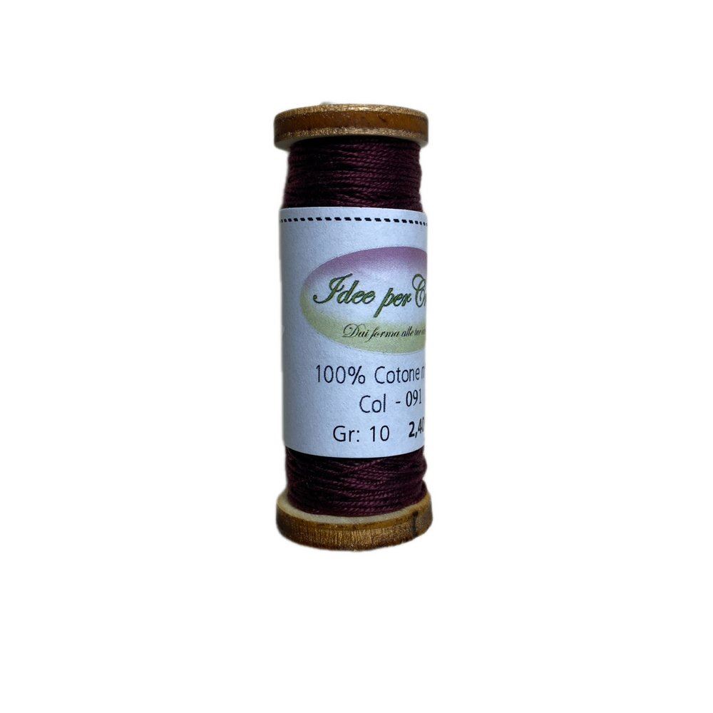 Filo di Cotone colore Bordeaux