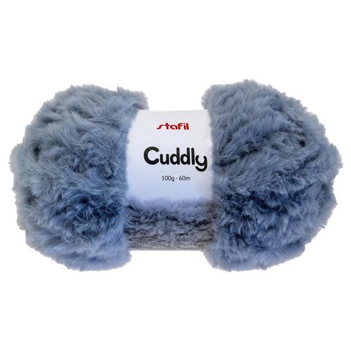 Filo di Peluche Cuddly Azzurro