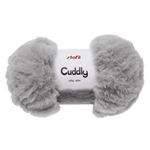 Filo di Peluche Cuddly Grigio Chiaro