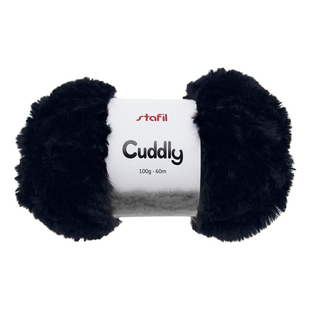 Filo di Peluche Cuddly Nero