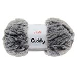 Filo di Peluche Cuddly Nero Melange