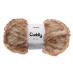 Filo di Peluche Cuddly Panna Sabbia Melange