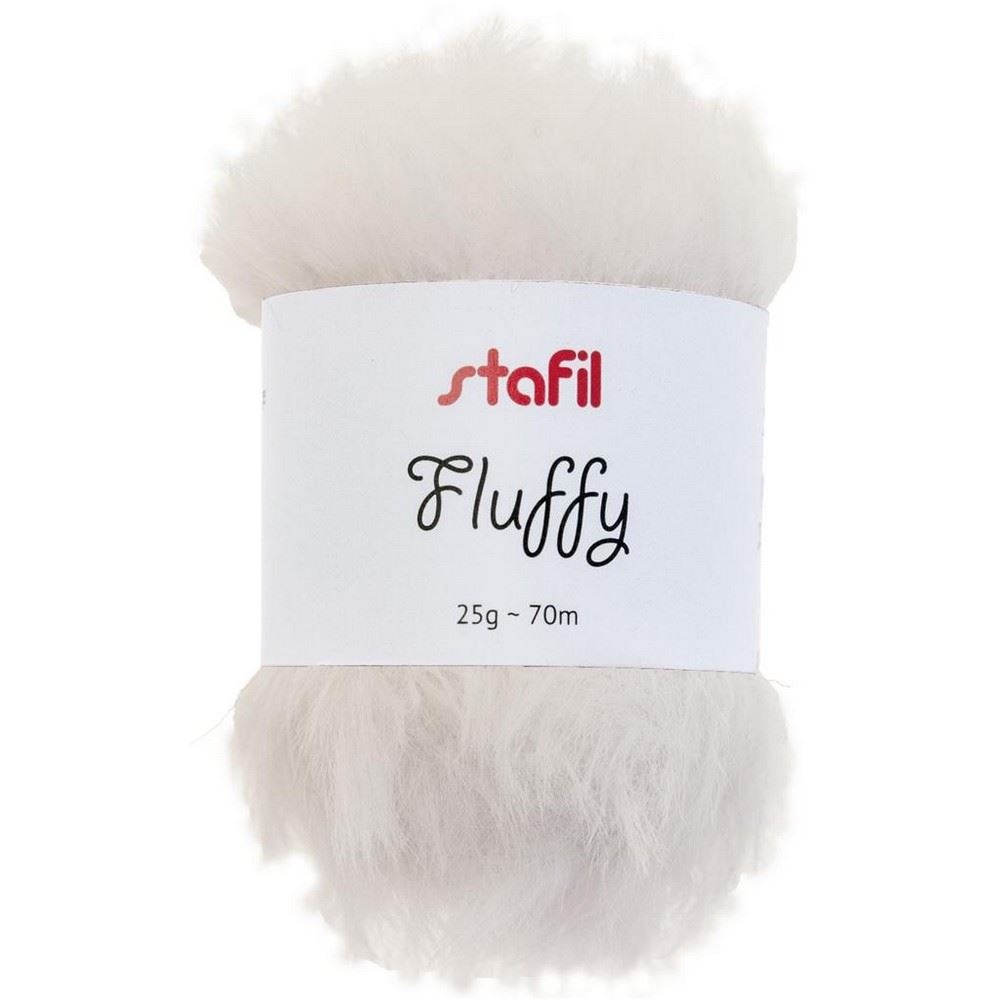 Filo di Peluche Fluffy Bianco