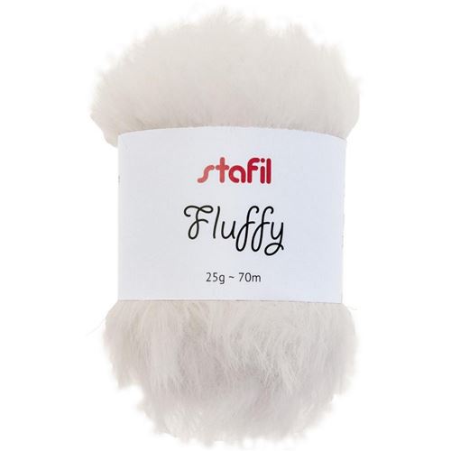 Filo di Peluche Fluffy Bianco