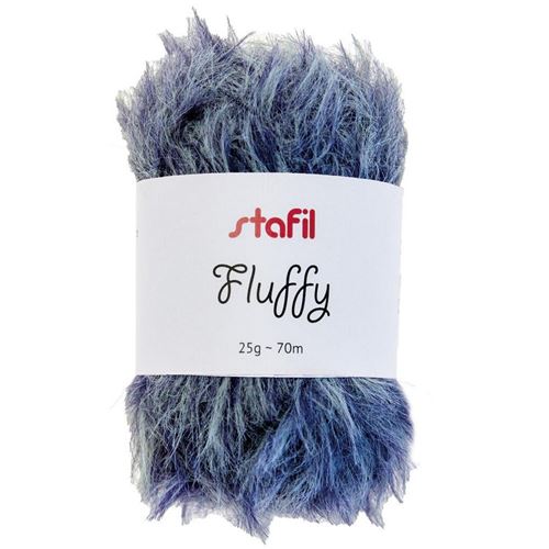 Filo di Peluche Fluffy Blu