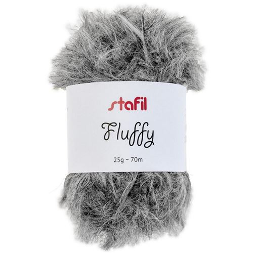 Filo di Peluche Fluffy Grigio