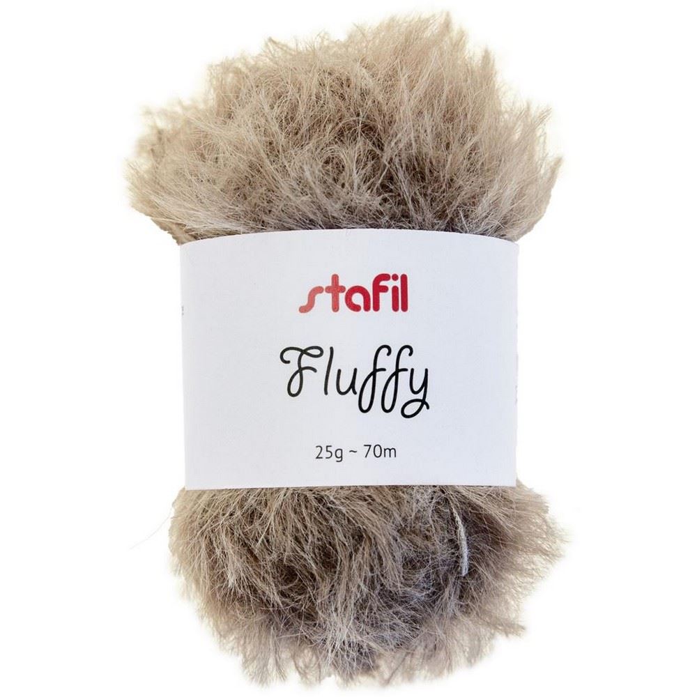 Filo di Peluche Fluffy Marrone