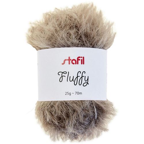 Filo di Peluche Fluffy Marrone
