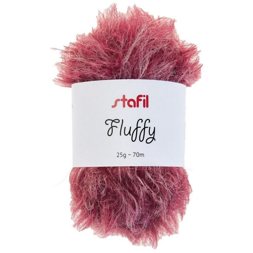 Filo di Peluche Fluffy Rosso