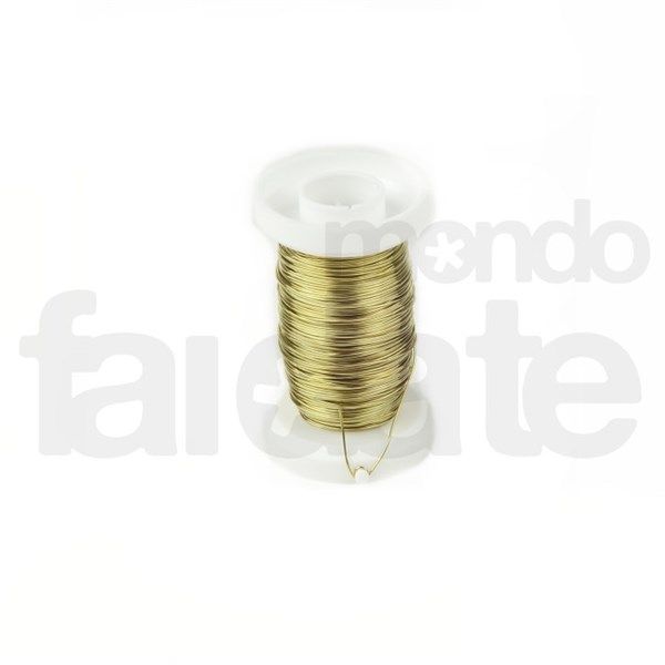 Filo d'ottone colore oro