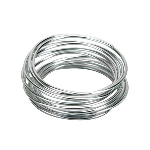 Filo in Alluminio Animato mm 3 colore Argento