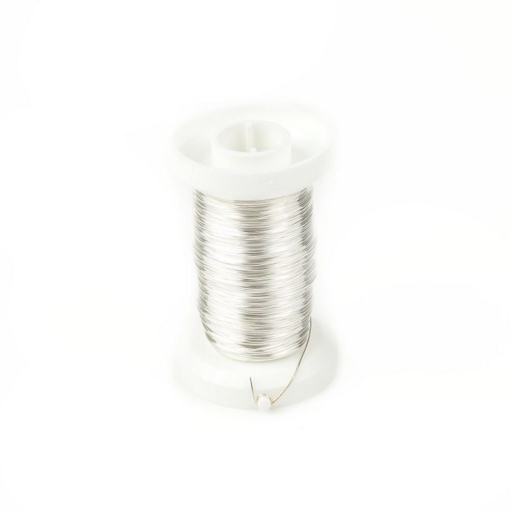 Filo metallico argento 0,3 mm - Mondo Fai da Te