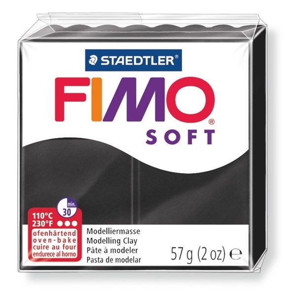 Fimo Soft Nero 9