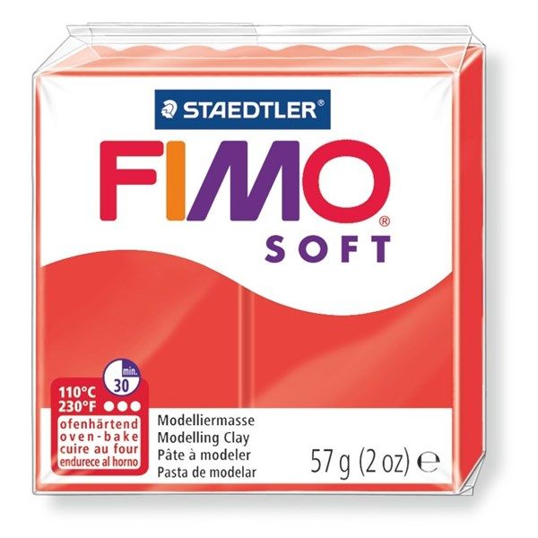 Fimo Soft Rosso indiano 24