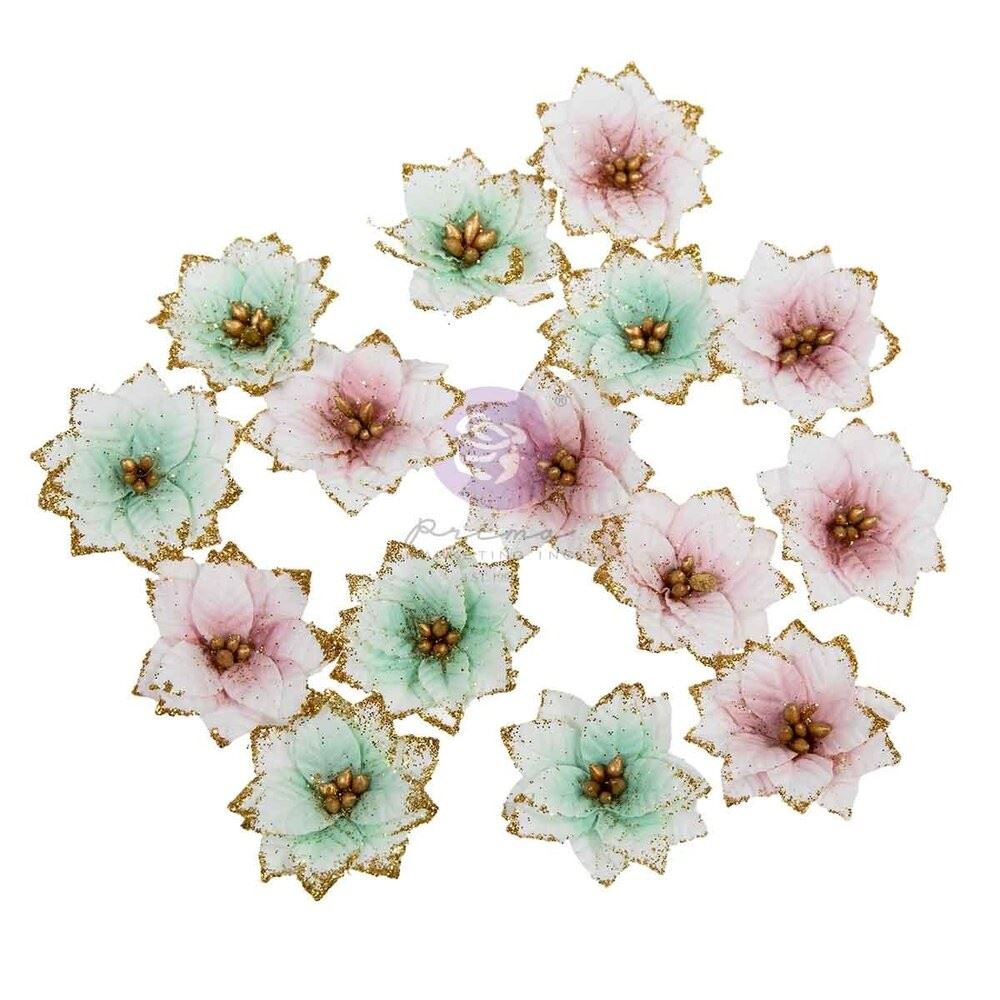Fiori Christmas Blush Flowers Snowy Morning
