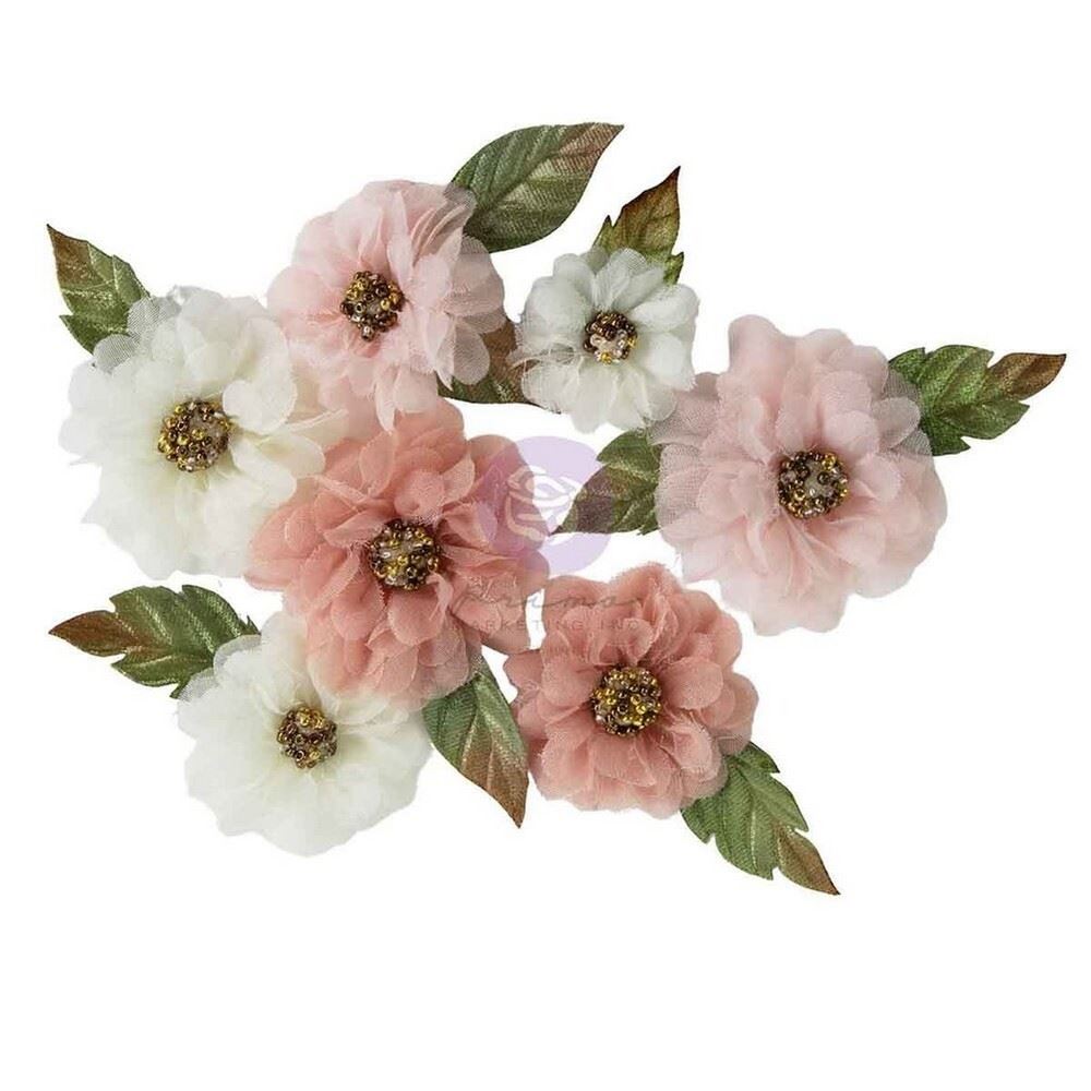 Fiori di carta Buttons & Keepsakes Flowers Sheer Beauties