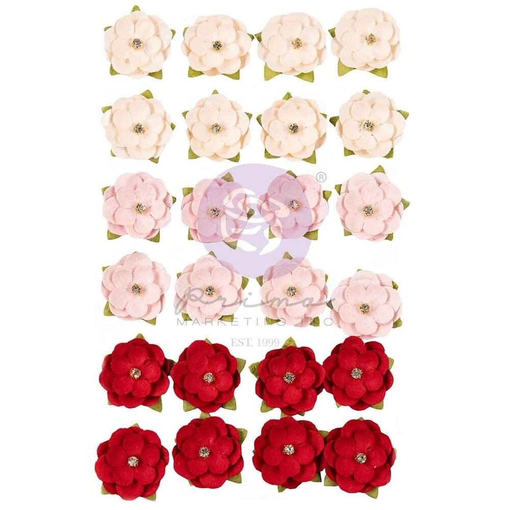 Fiori di carta Cherry Sweet Kisses 24 pz