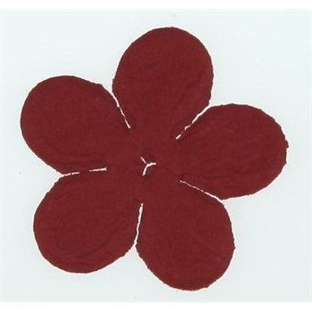 Fiori di carta a 5 petali Rosso