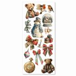 Fogli Adesivi Trasparenti Merry & Bright