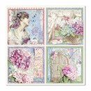 Foglio di Carta Scrap Lady