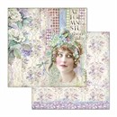Foglio di Carta Scrap Lady