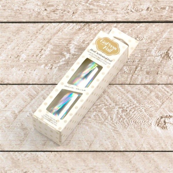 Foil Silver Iridescent per GoPress