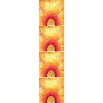 Fommy Deco' Soft Viola vaniglia e giallo