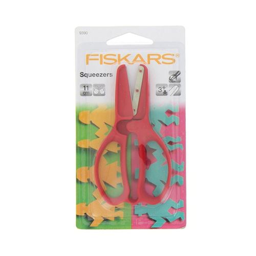 Forbici Prescolari Squeezers Rosse