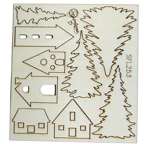 Formallegra Paesaggi Alberi e Casette