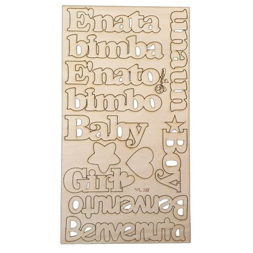 Formallegra Scritte tema Baby