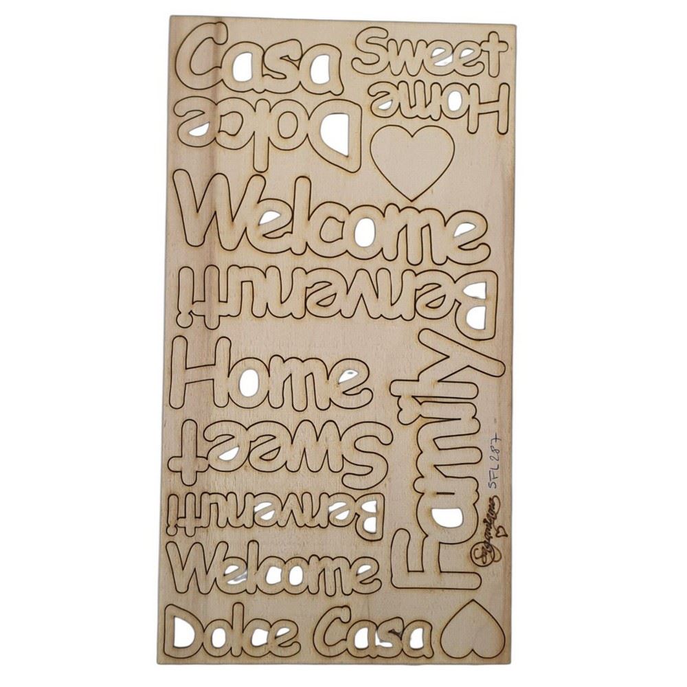 Formallegra Scritte tema Casa