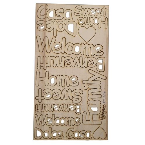 Formallegra Scritte tema Casa