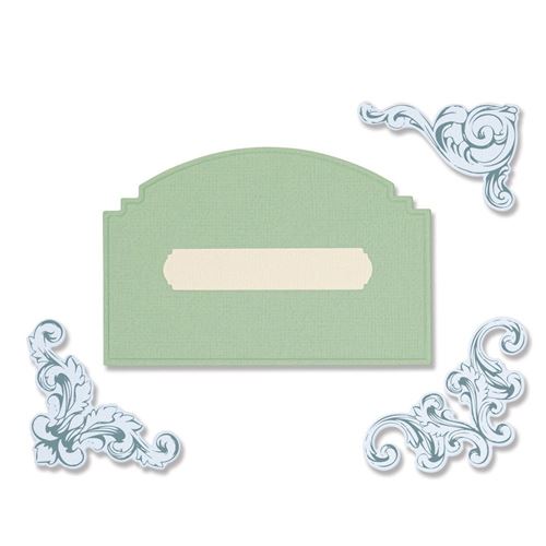 Framelits & Stamps Vintage Corners