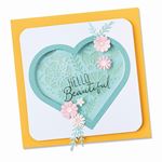 Framelits and Stamps Blooming Heart