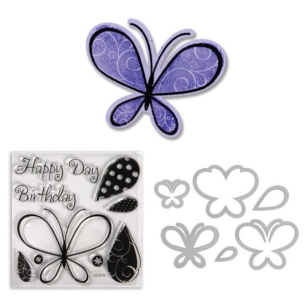 Framelits & Stamps Butterflies