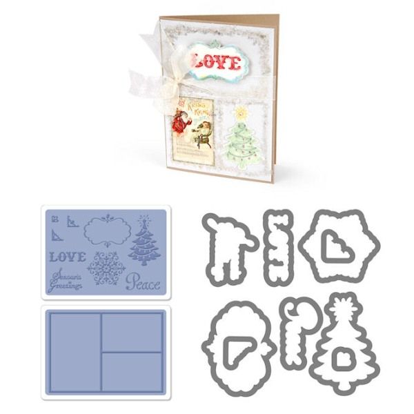 Framelits & Textured Impressions Set Natale