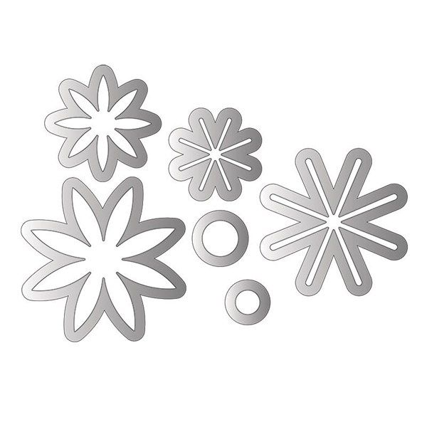 Framelits e Stamp Fiore a stella